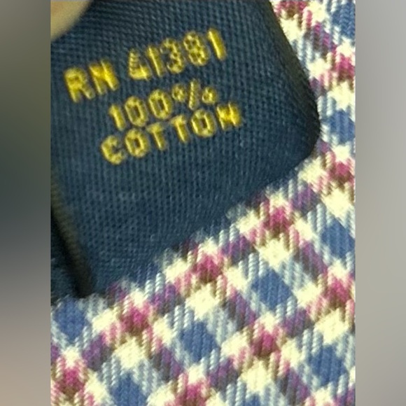 Ralph Lauren Button Down Checker Pattern Long Sleeve Shirt Size XL - Picture 12 of 12